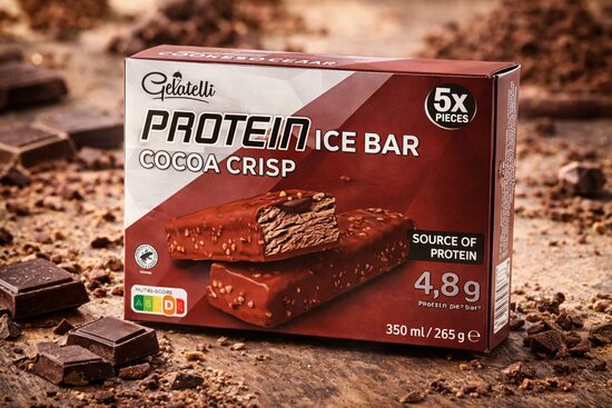 Protein ice bar cocoa crisp 5x70ml 